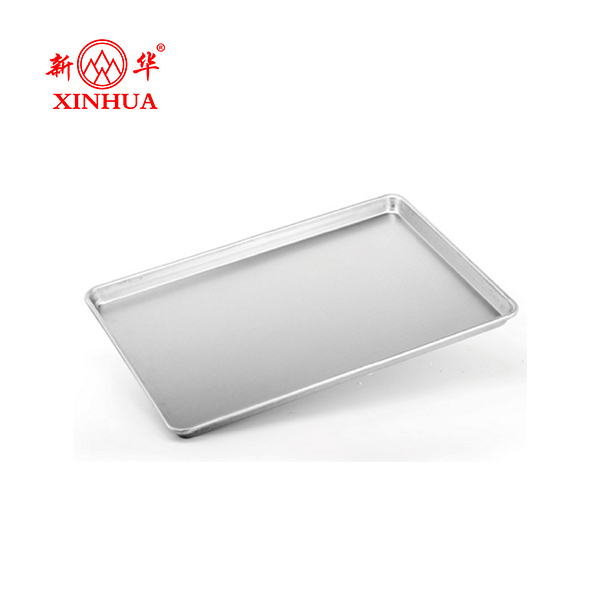 Food grade 18*13 inch aluminum baking tray/ baking sheet pan