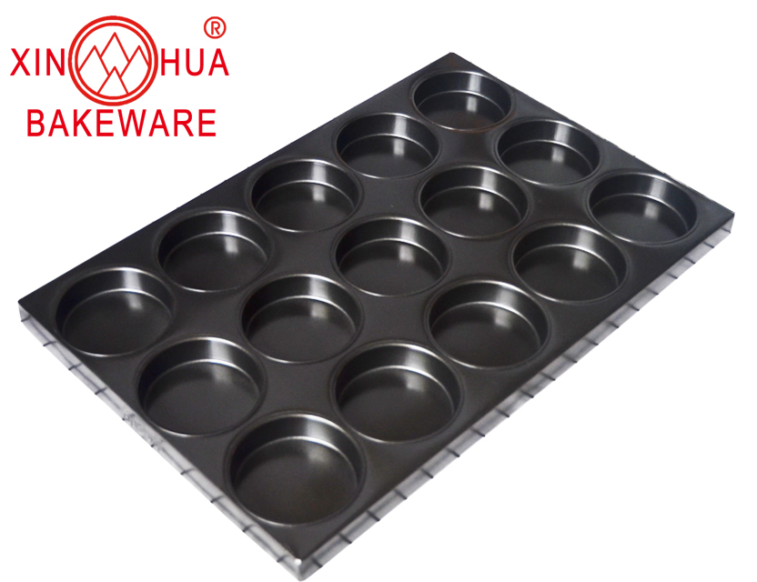 Hot selling and good price bun baking pan non stick coating cupcake muffin pan