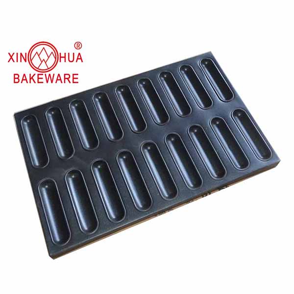 Hot selling and good price hot dog baking tray aluminum baking pans