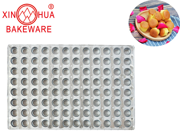 Xinhua bakeware non-stick coating bun tray aluminium muffin pan