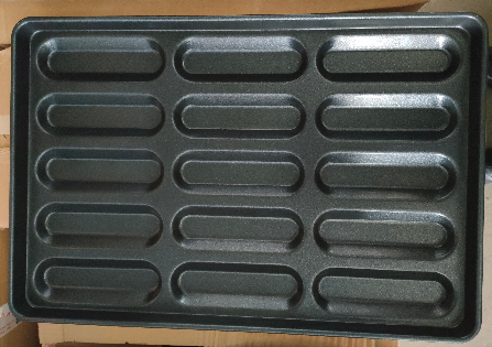 Loaf bread pan manufacturer hotdog baking trays supplier