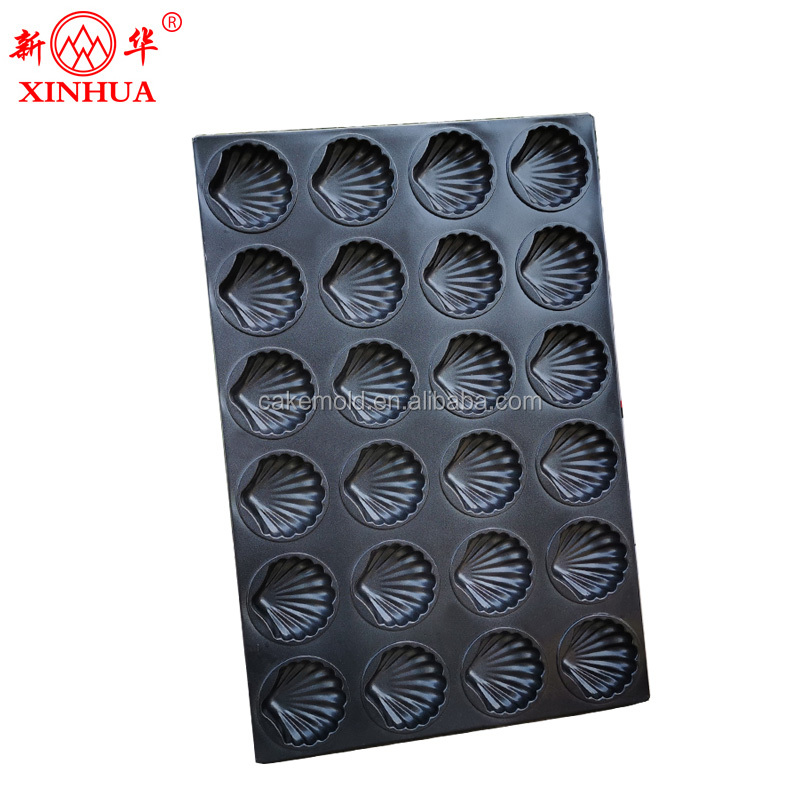 scallop and shell shapes baking tray commercial  cake custom pans