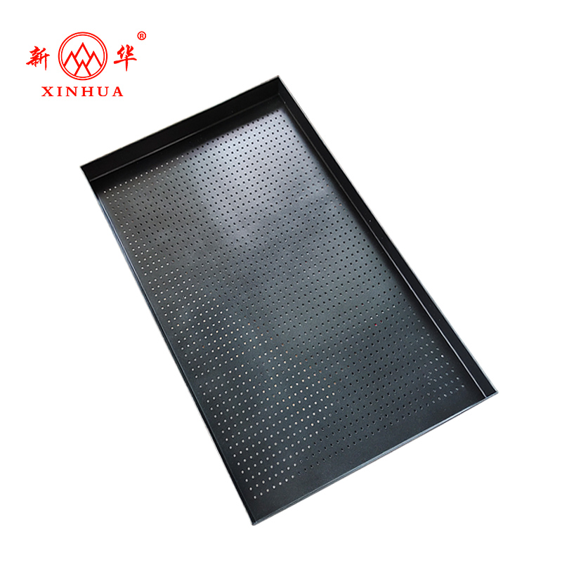 Fold welding custom baking pan/right angle perforated baking pans